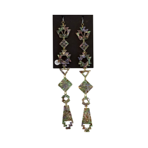 Big Sister Acrylic Earrings by Pueblo Stitch