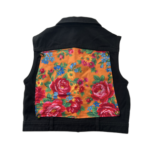 Upcycled Denim Vest + Kokum - Calvin