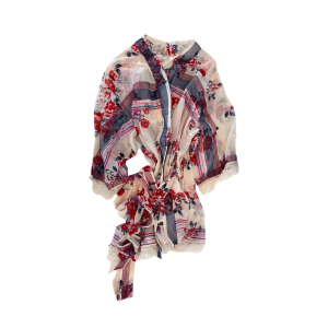 Exclusively Designed Couture Sheer Floral Duster - RAID by Joanne Miles