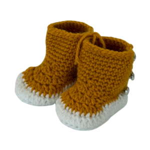 Crocheted Baby Boots by Lupita Lovato
