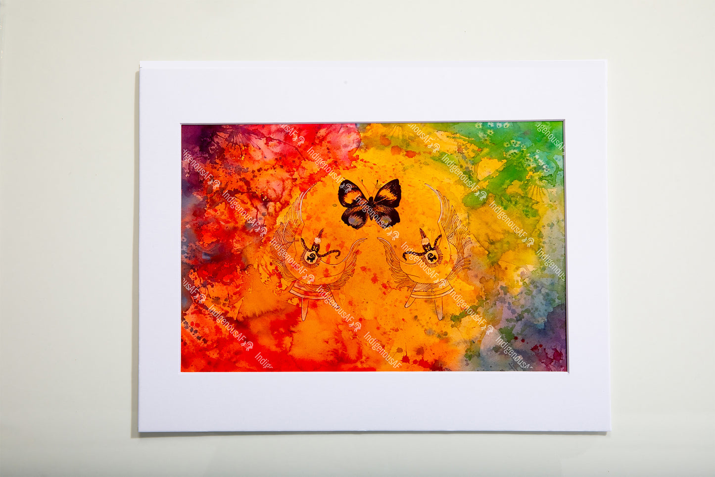 "Butterfly Dance" Art Prints