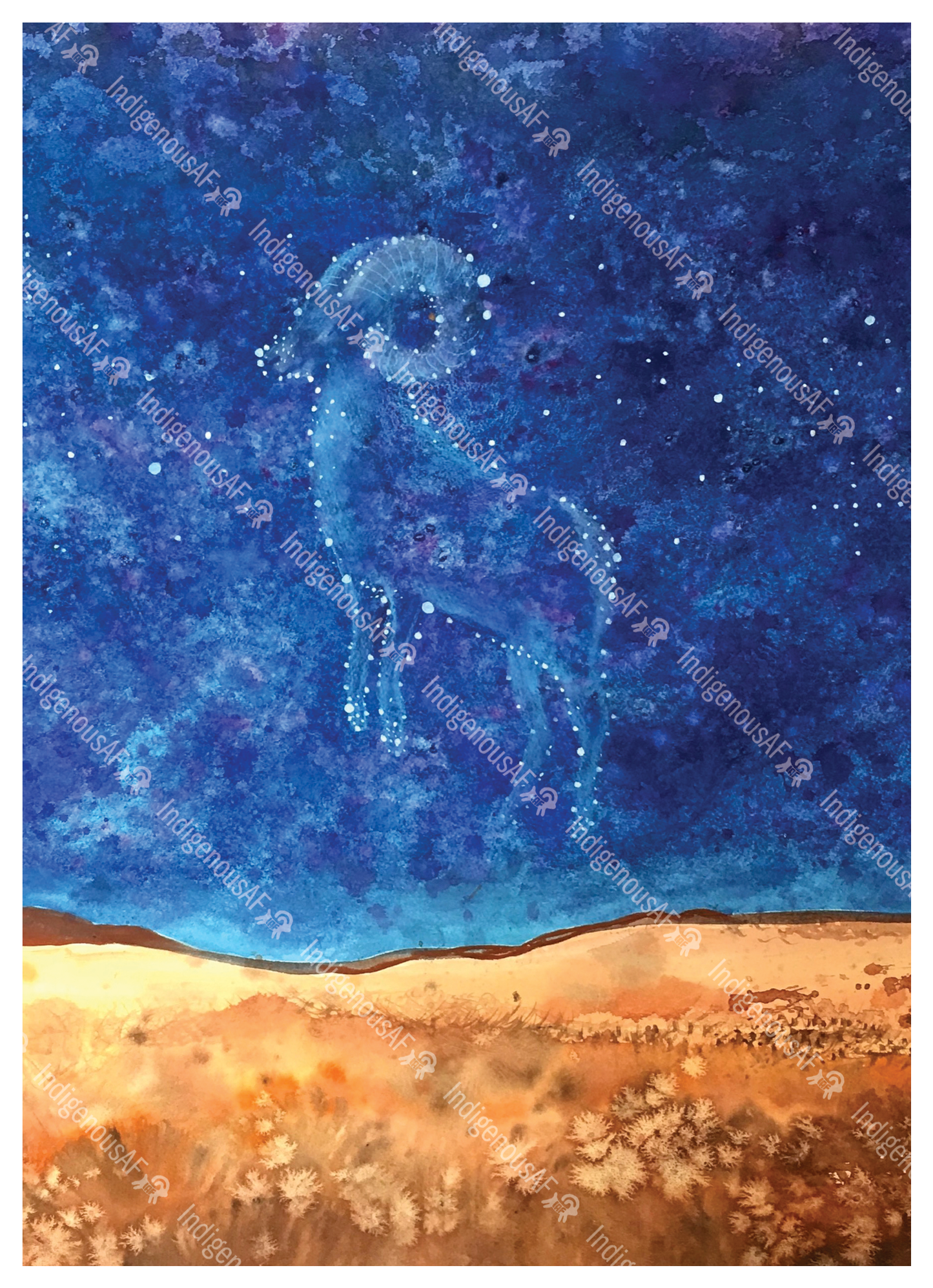 "Where Creator Goes To Dream" Art Print