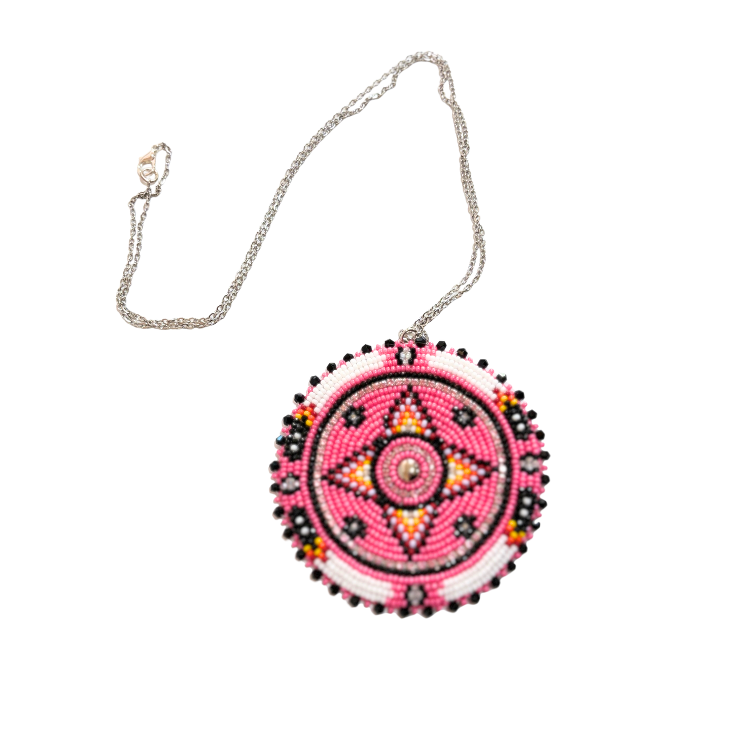 Custom Beadwork Necklace by Dorena Martineau