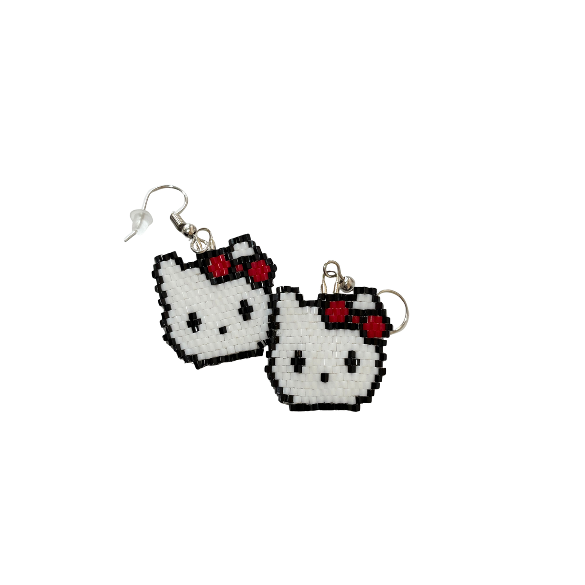 Custom Beadwork Earrings by Dorena Martineau