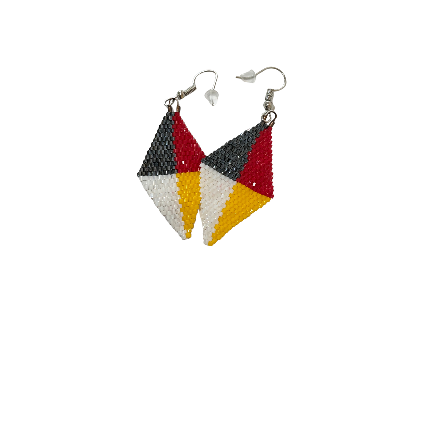 Custom Beadwork Earrings by Dorena Martineau