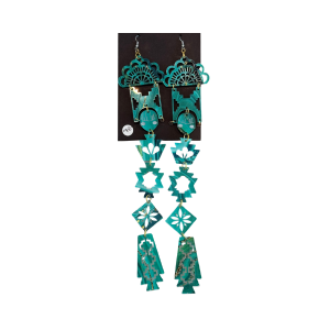 Big Sister Acrylic Earrings by Pueblo Stitch