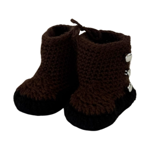 Crocheted Baby Boots by Lupita Lovato