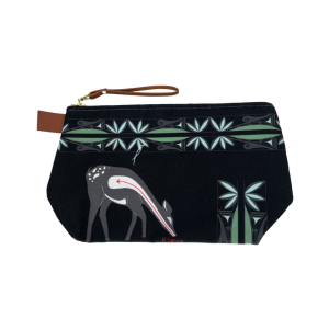 Canvas Makeup Bag by Pueblo Stitch