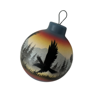 Hand painted Ornament by Bonita Tsosie