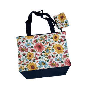 Tote Bag with Coin Pouch by Lynn Bunny