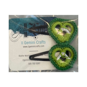 Hand Crocheted Bottle cap Accessory by Blythe Mariano