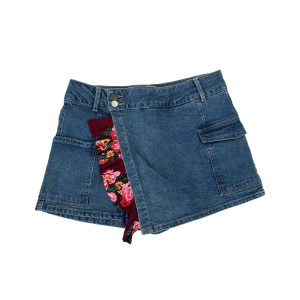 Upcycled Denim Bottom by Victoria Yazzie