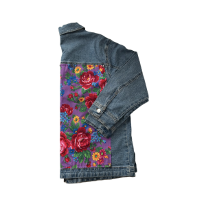 Upcycled Denim Jacket + Kokum  - Calvin