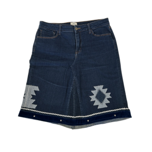 Upcycled Denim Bottom by Victoria Yazzie
