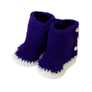 Crocheted Baby Boots by Lupita Lovato