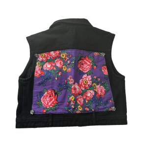 Upcycled Denim Vest + Kokum - Calvin
