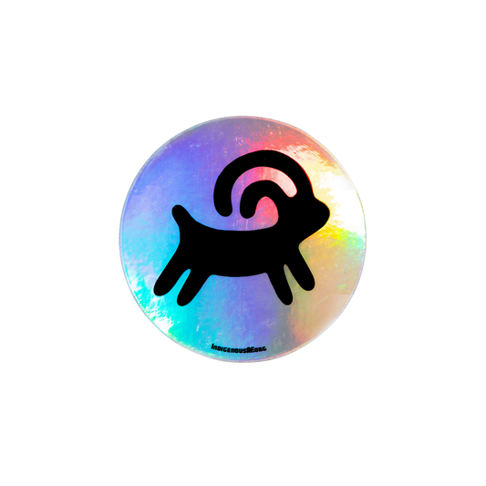 Holographic Ram Sticker