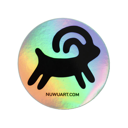 Holographic Ram Sticker